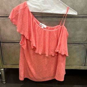Gap Linen one shoulder top, size Large New with Tags